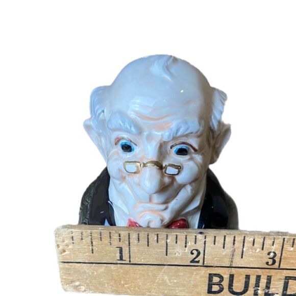 1993 Fitz & Floyd HandPainted Scrooge Salt Shaker - Picture 8 of 8